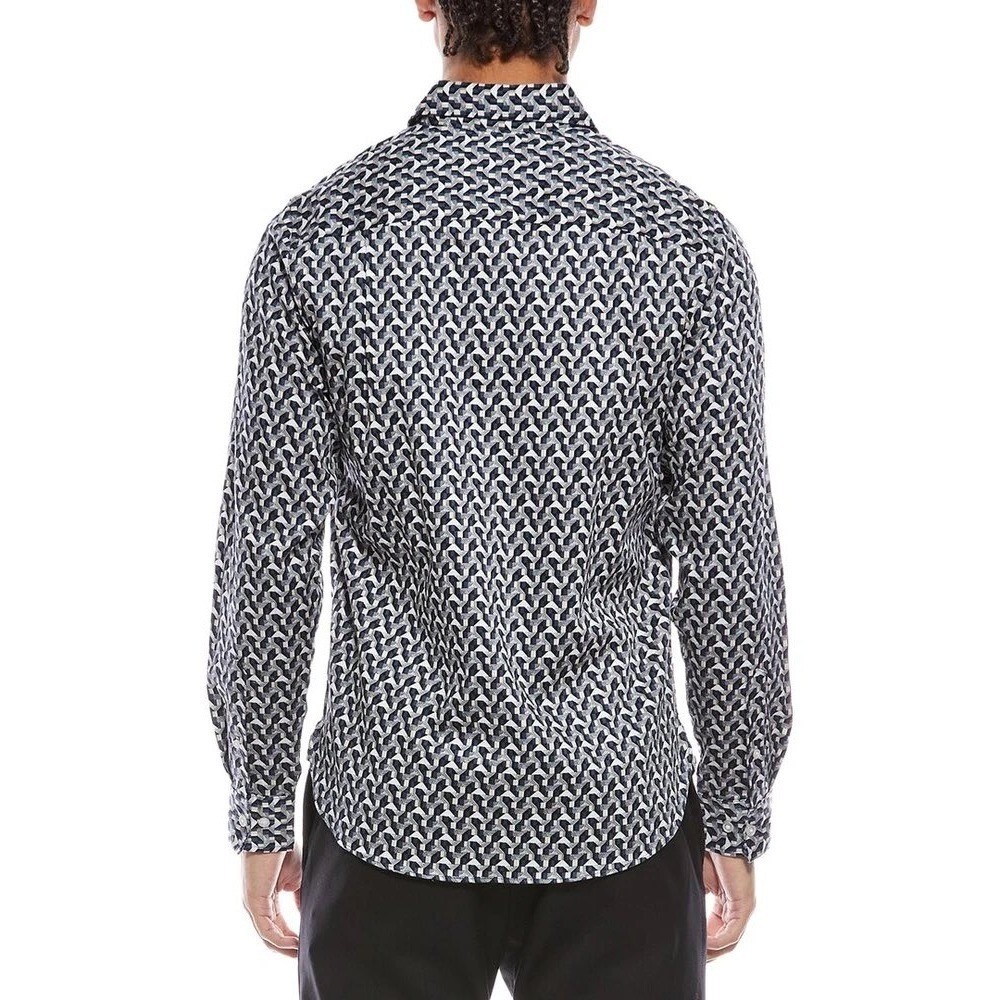 Ted Baker London Men S SOREN LS ARCHIE PRINT Slim Fit Button Down Shirt NWT - Picture 2 of 10